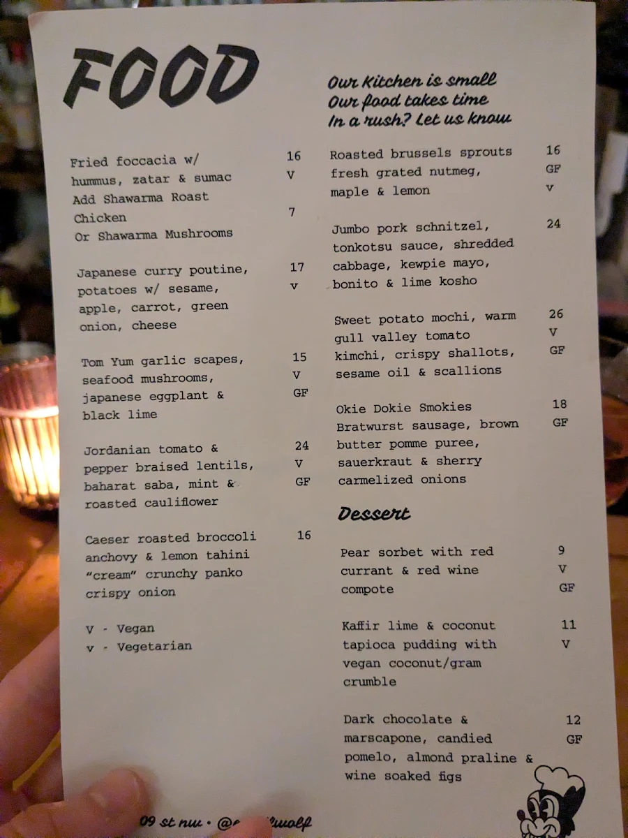 Menu photo 1