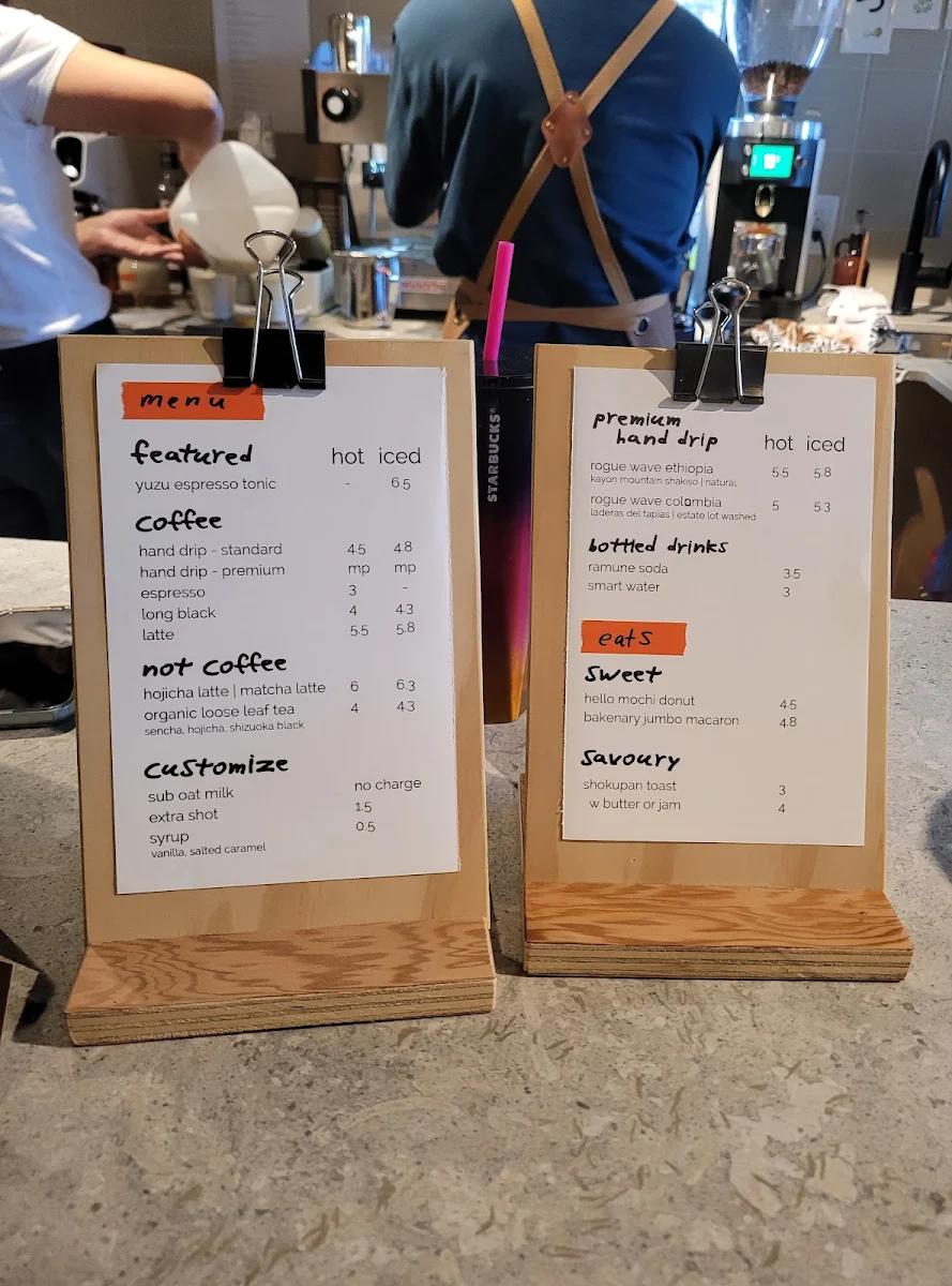 Menu, Kissa10