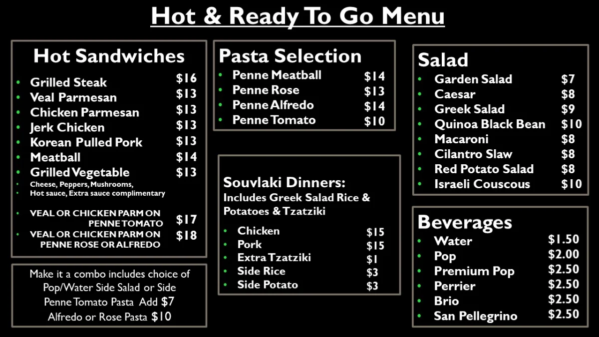 Menu photo 1