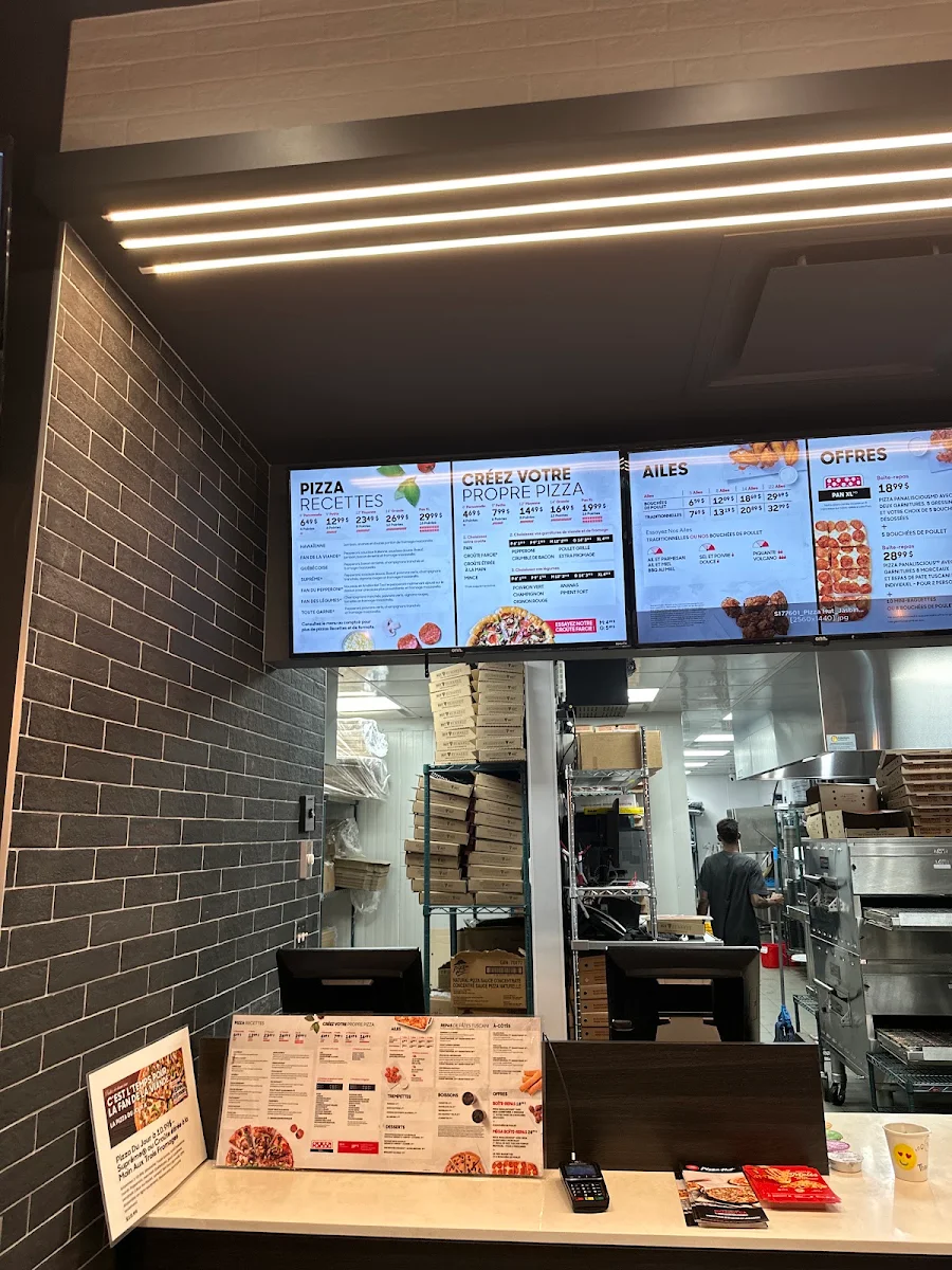 Menu, Pizza Hut