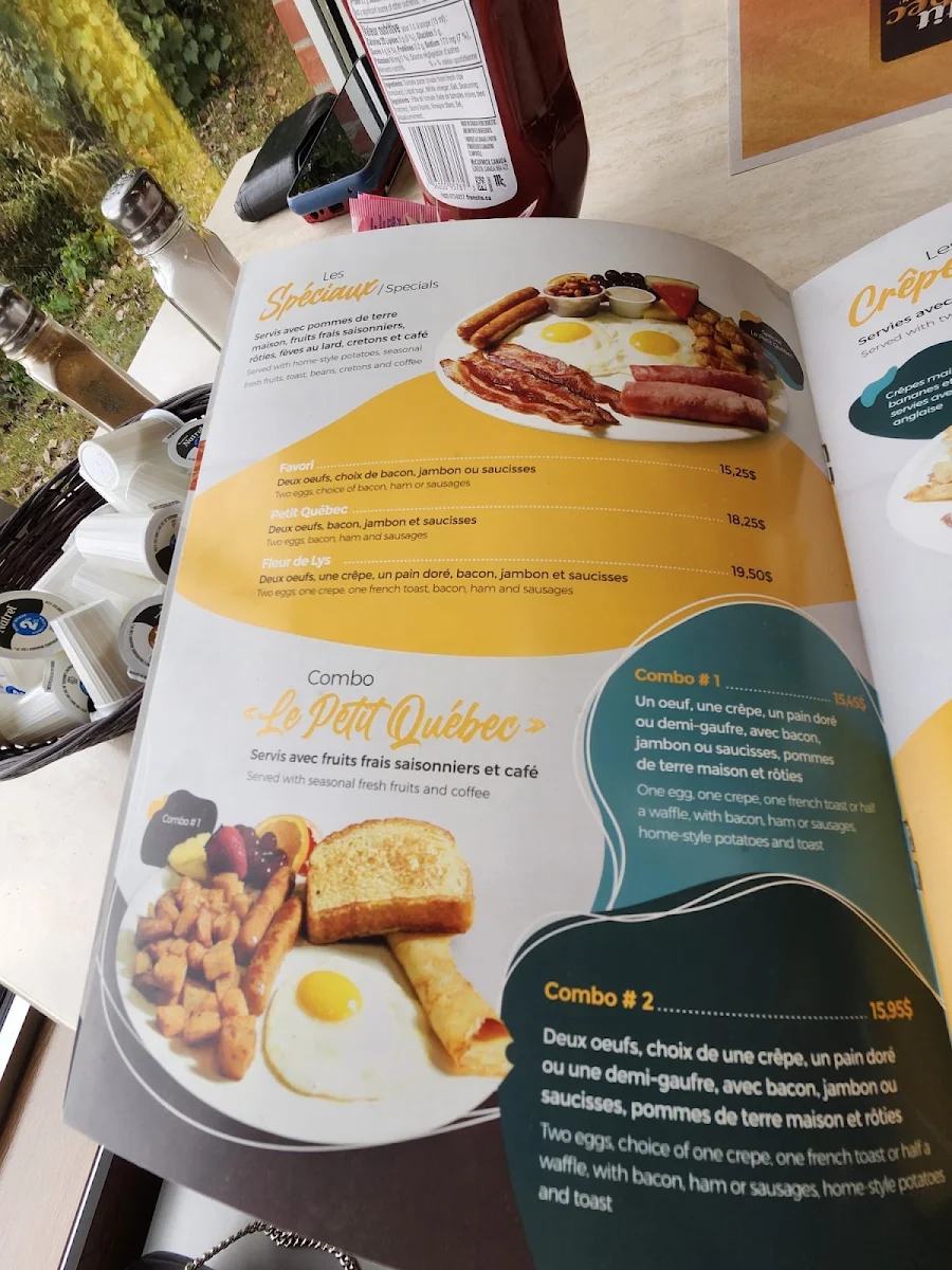 Menu, Le Petit Québec