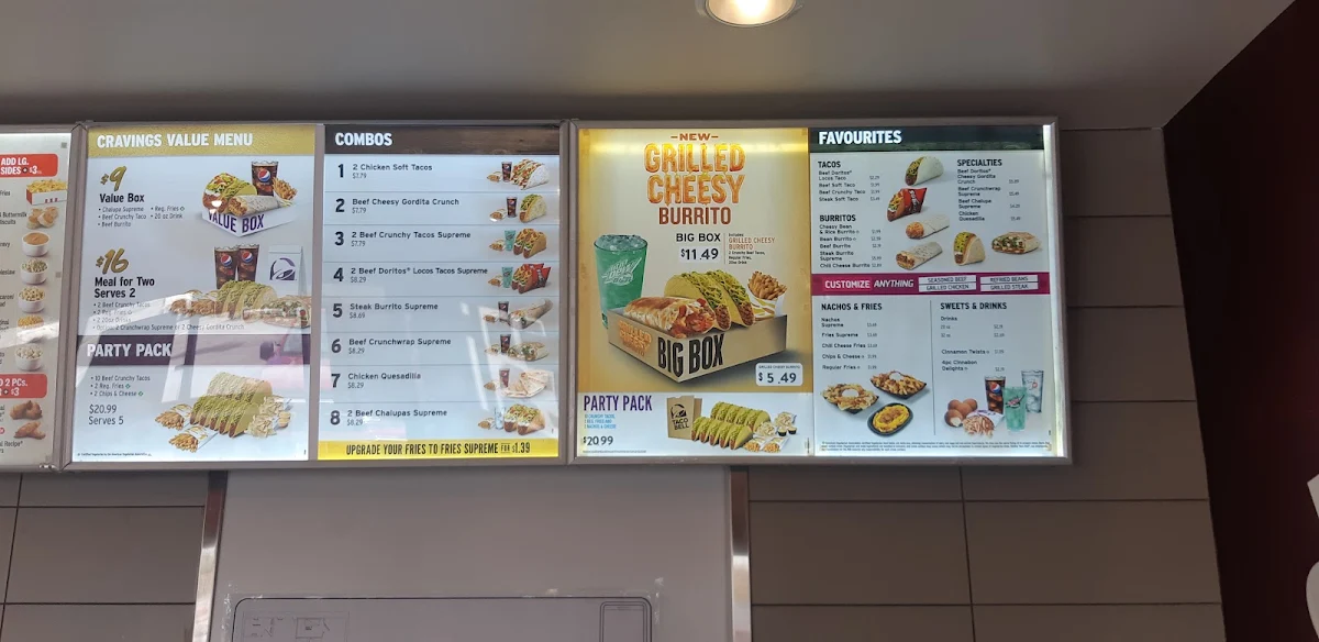 Menu, KFC