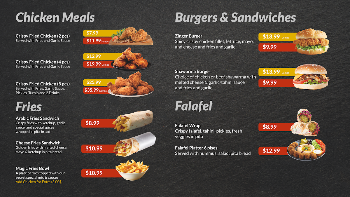 Menu photo 1