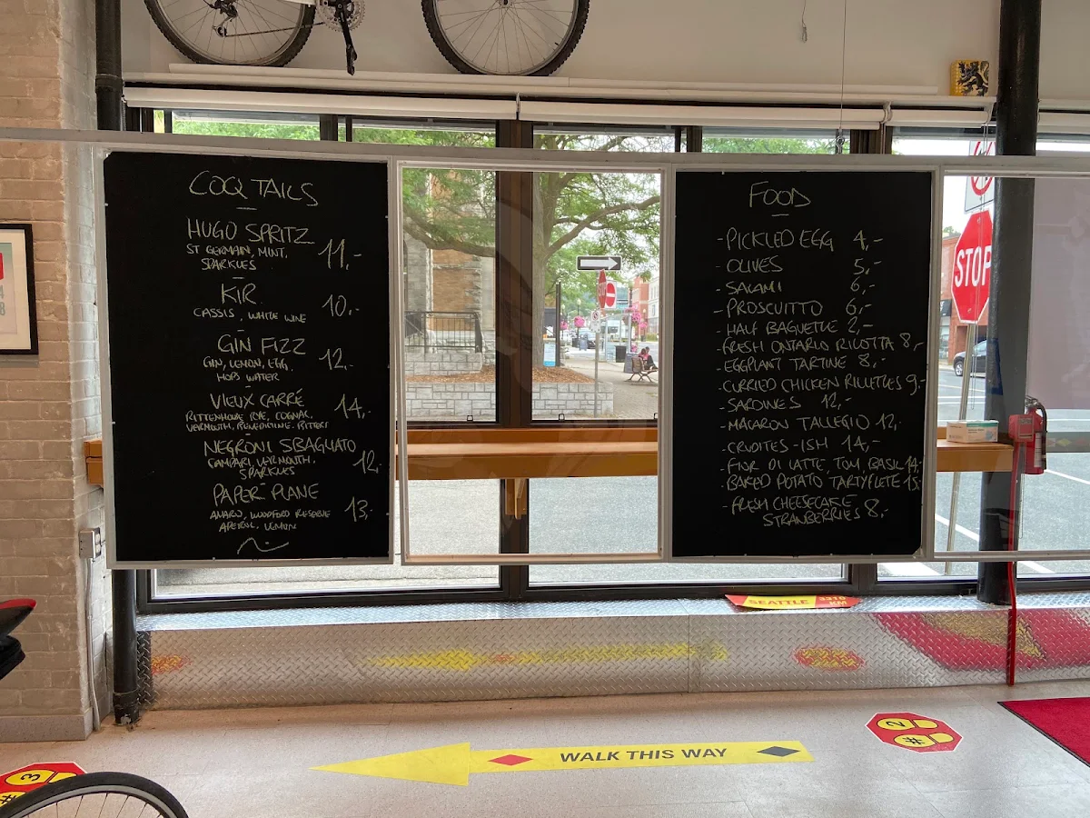 Menu, Café Domestiique