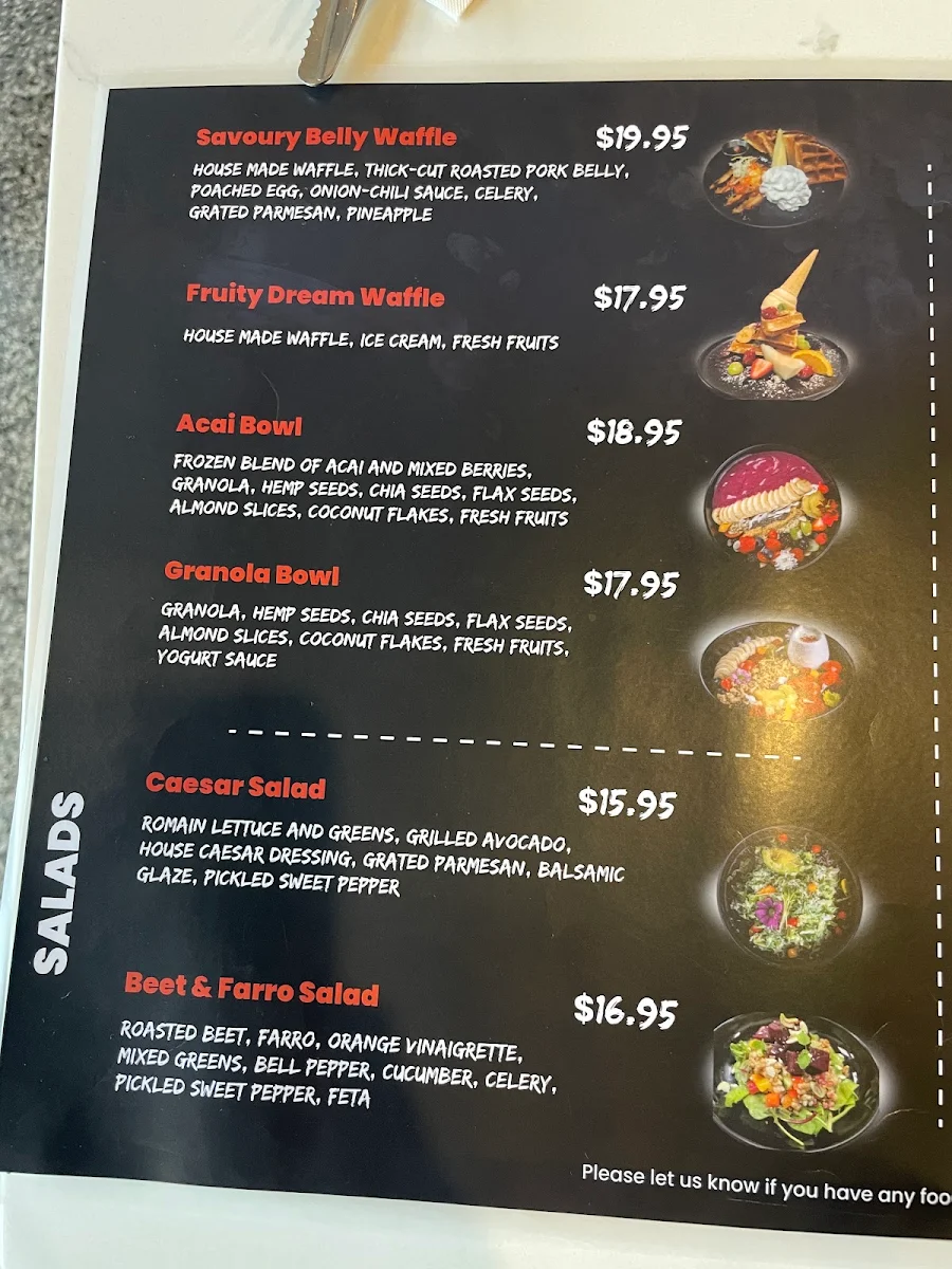 Menu, Banette