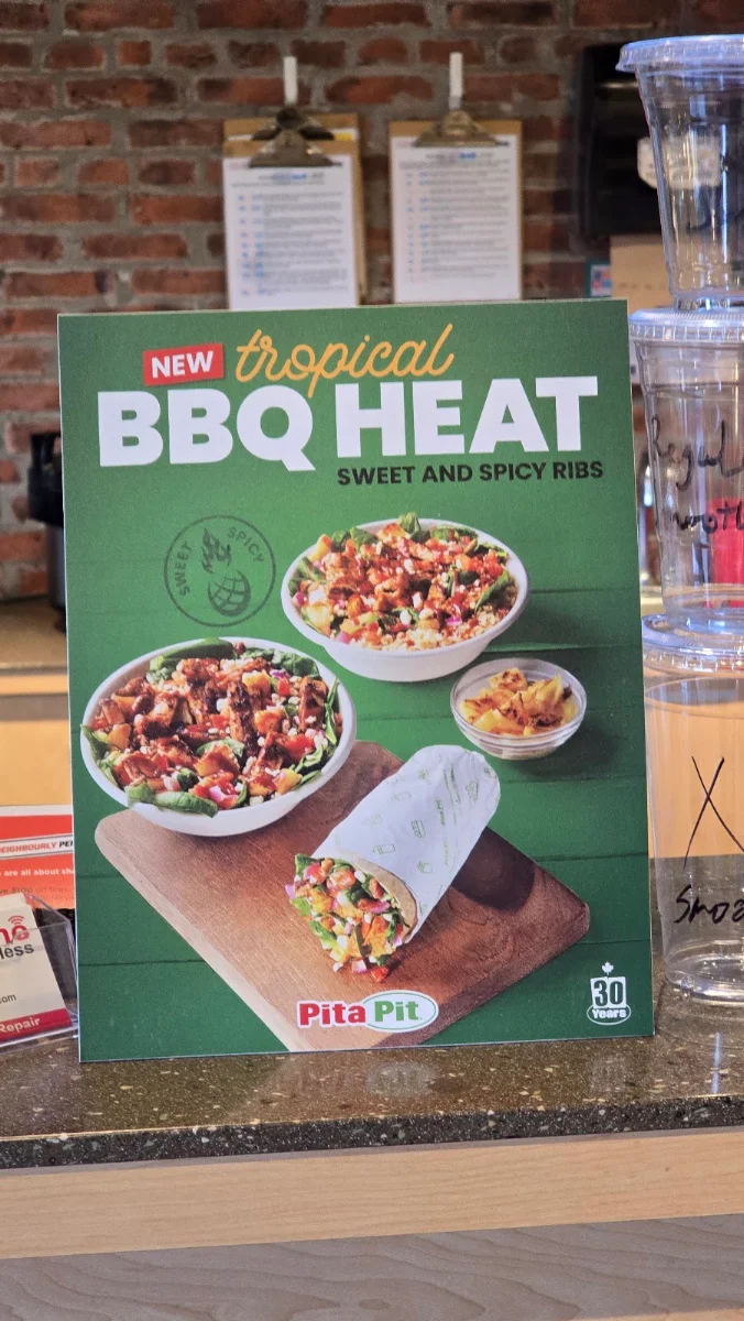 Menu, Pita Pit