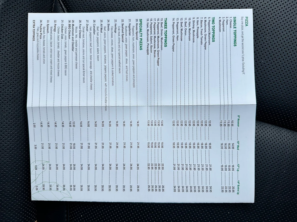 Menu photo 1