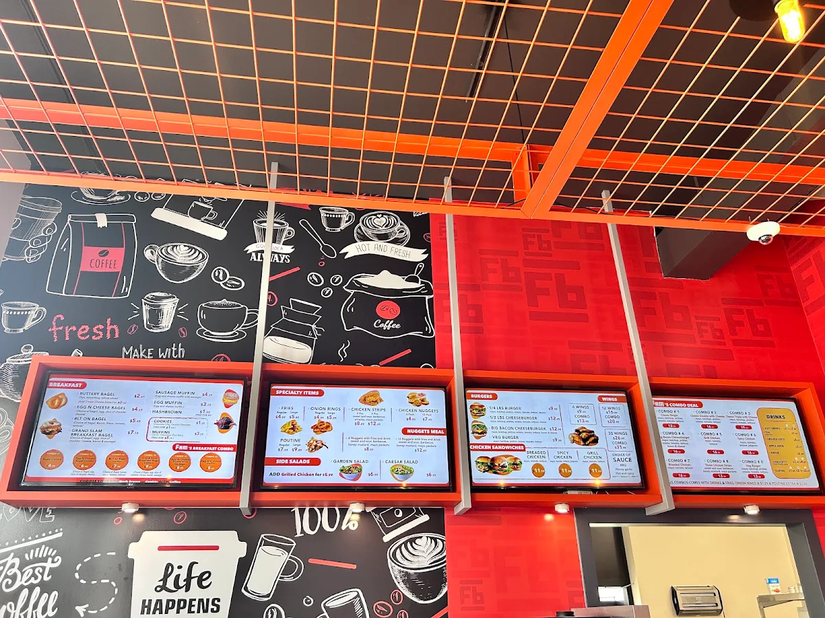 Menu, Fam Burger
