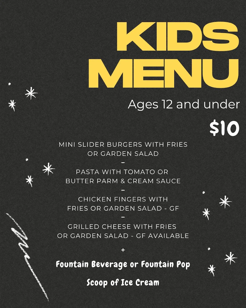 Menu, 400 Brant Kitchen and Bar