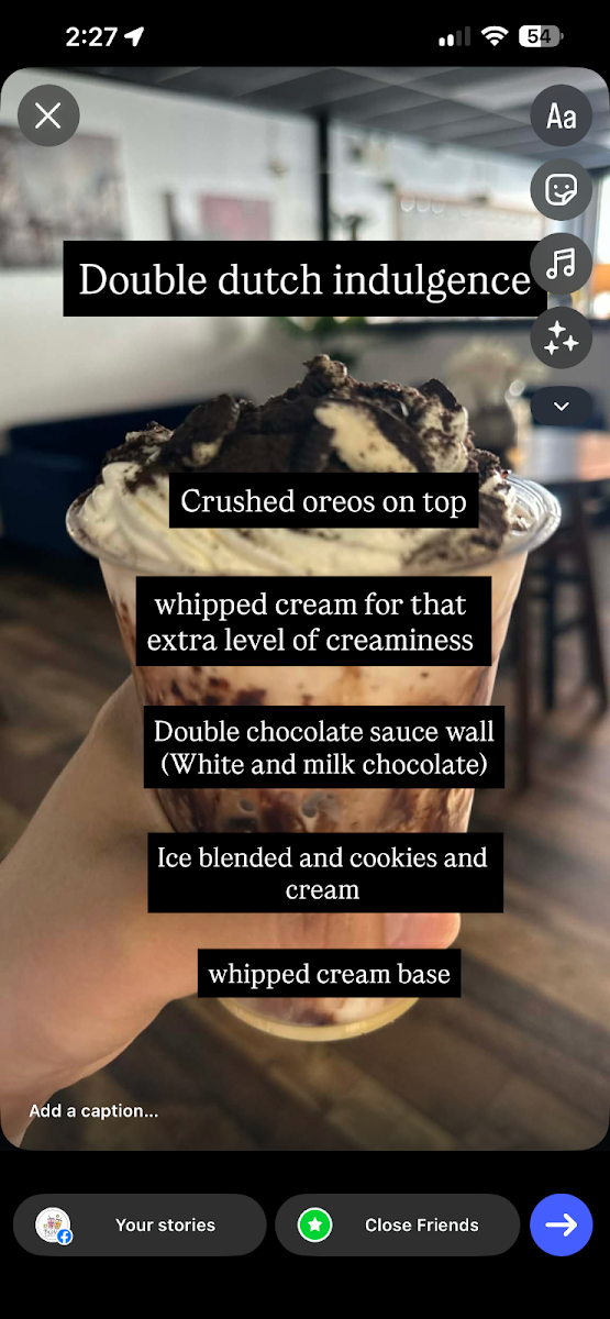 Menu, Bestea Bubble Tea Shop