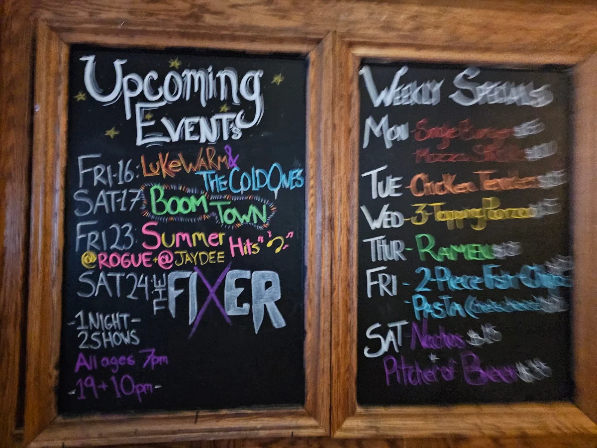 Menu, The Foundry