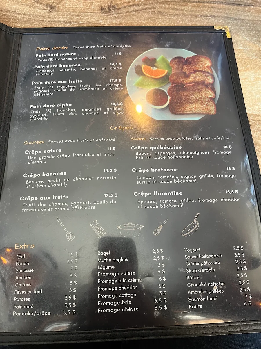 Menu photo 1