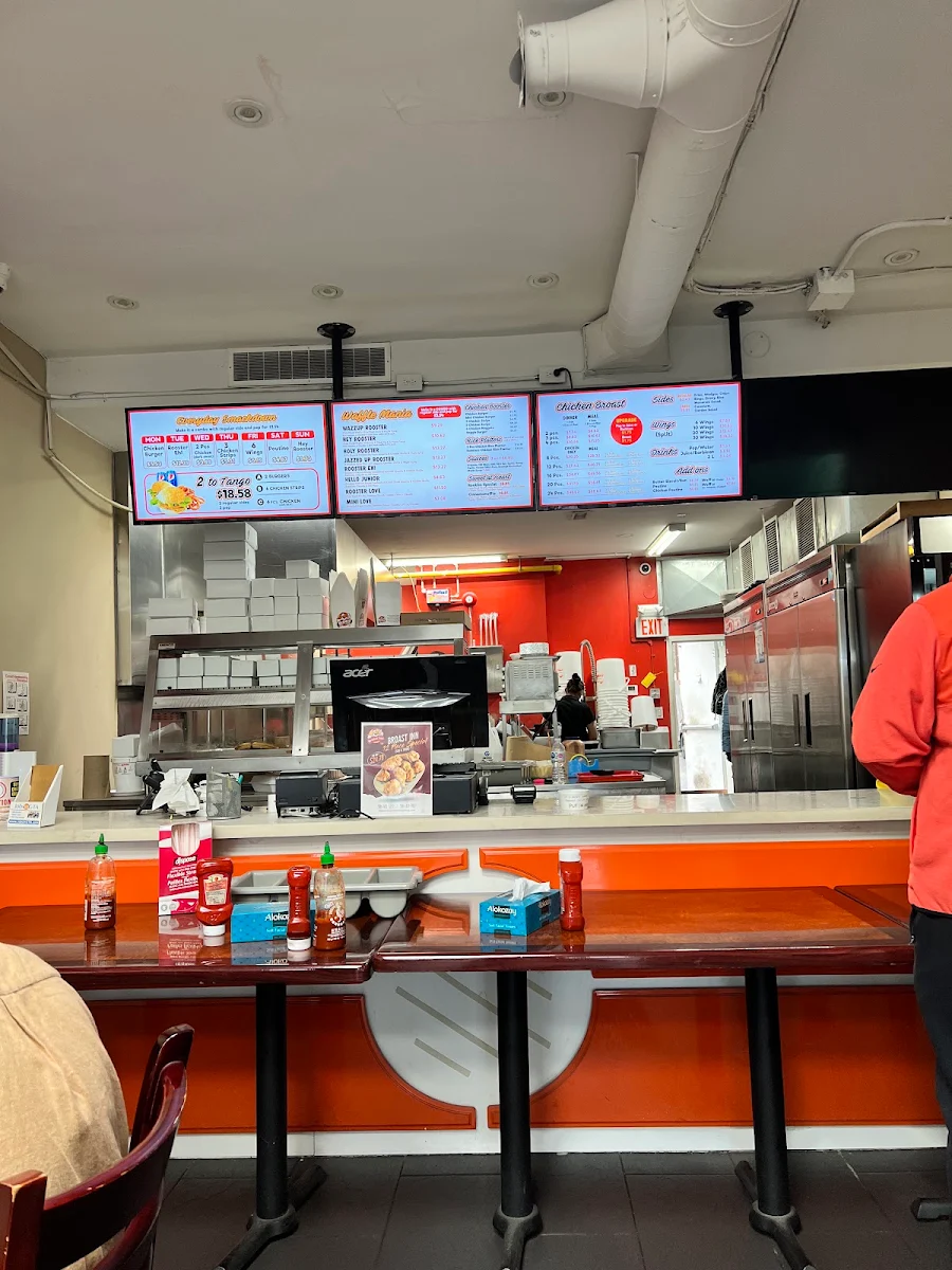 Vibe, Broast Chicken and Waffles