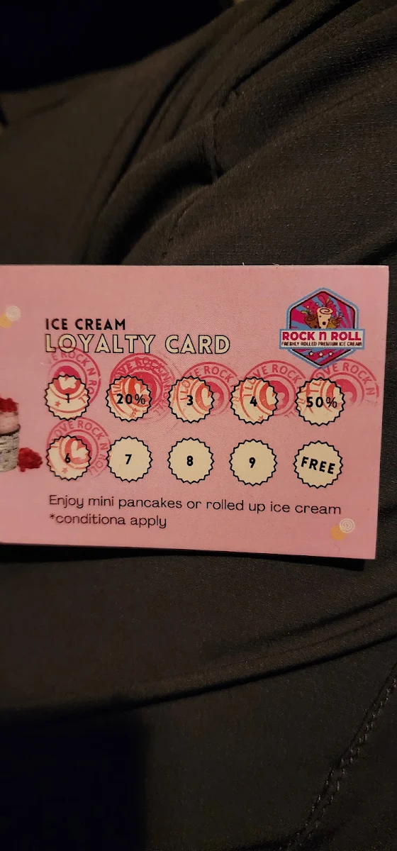 Menu, Rock N Roll Ice creams | Brampton's best rolled ice cream