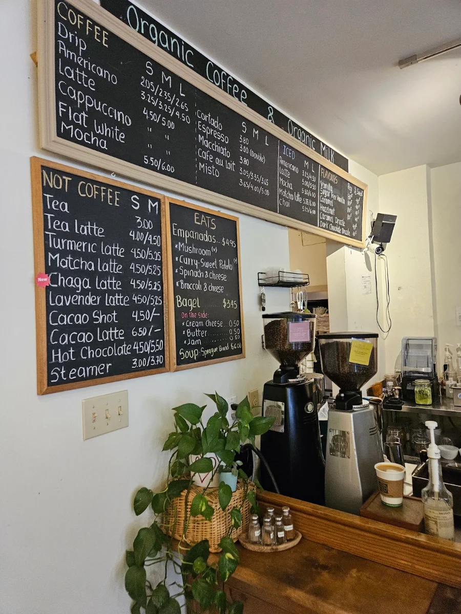 Menu, Birds & Beans Café