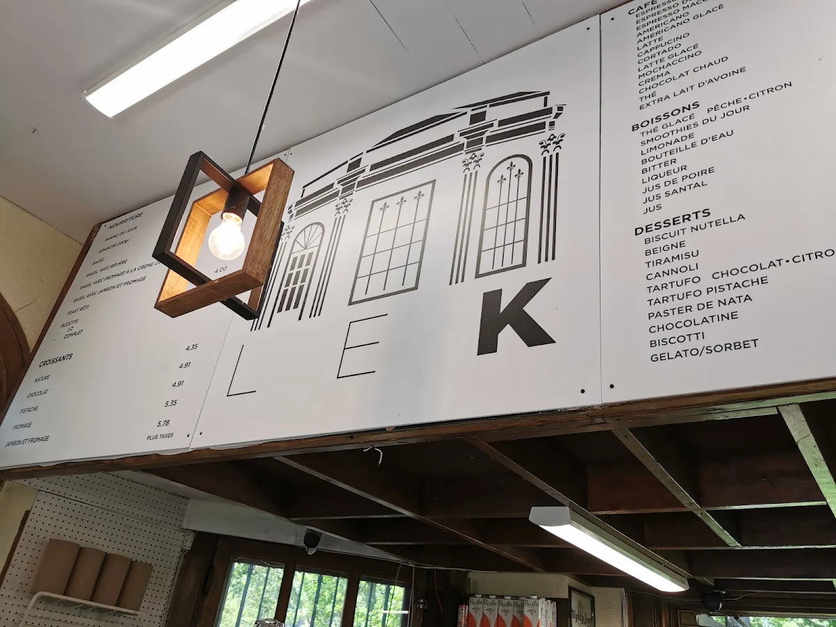 Menu, Le K (Le Kiosque K)