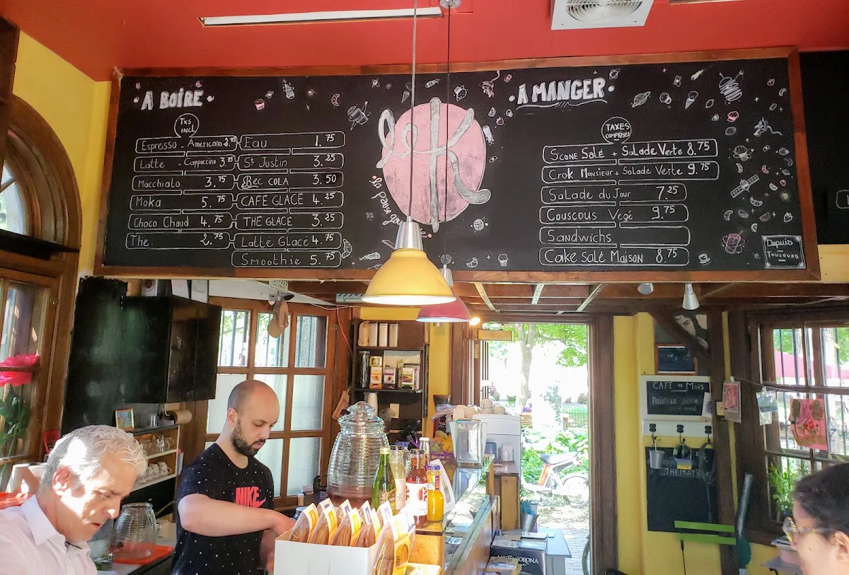 Menu, Le K (Le Kiosque K)