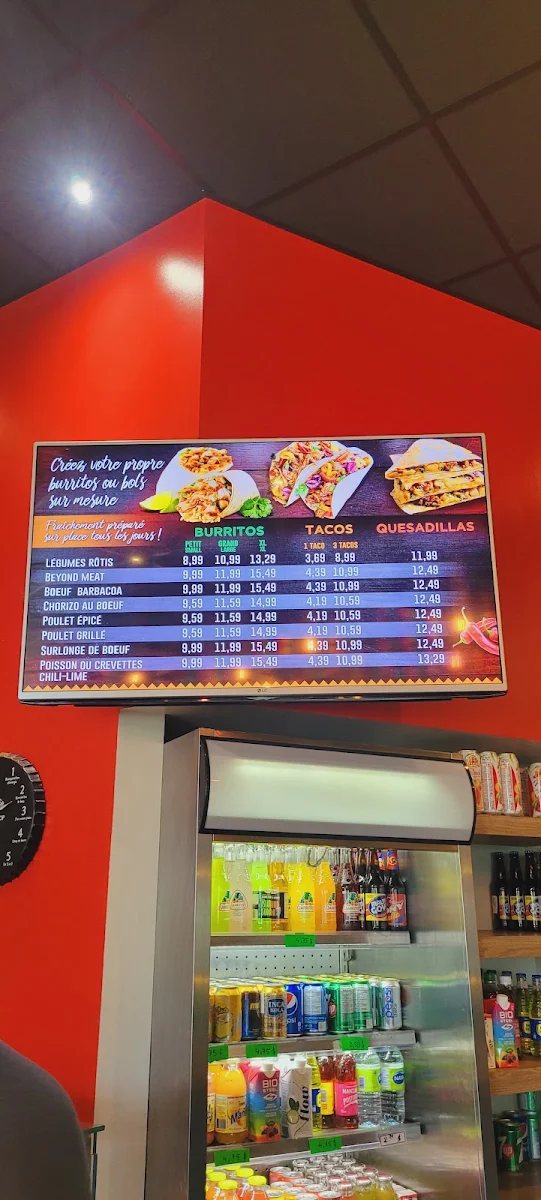 Menu, Los Amigos