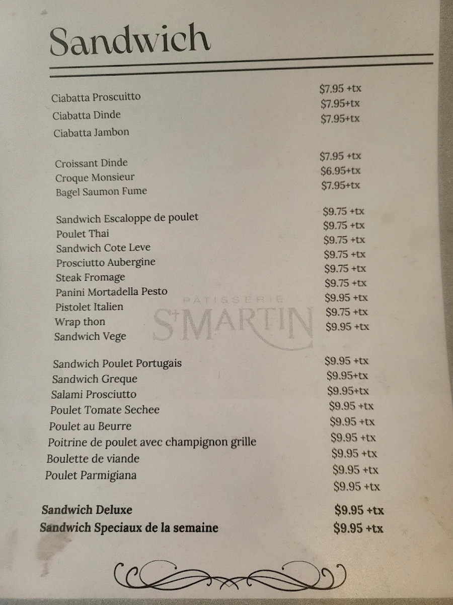 Menu photo 1