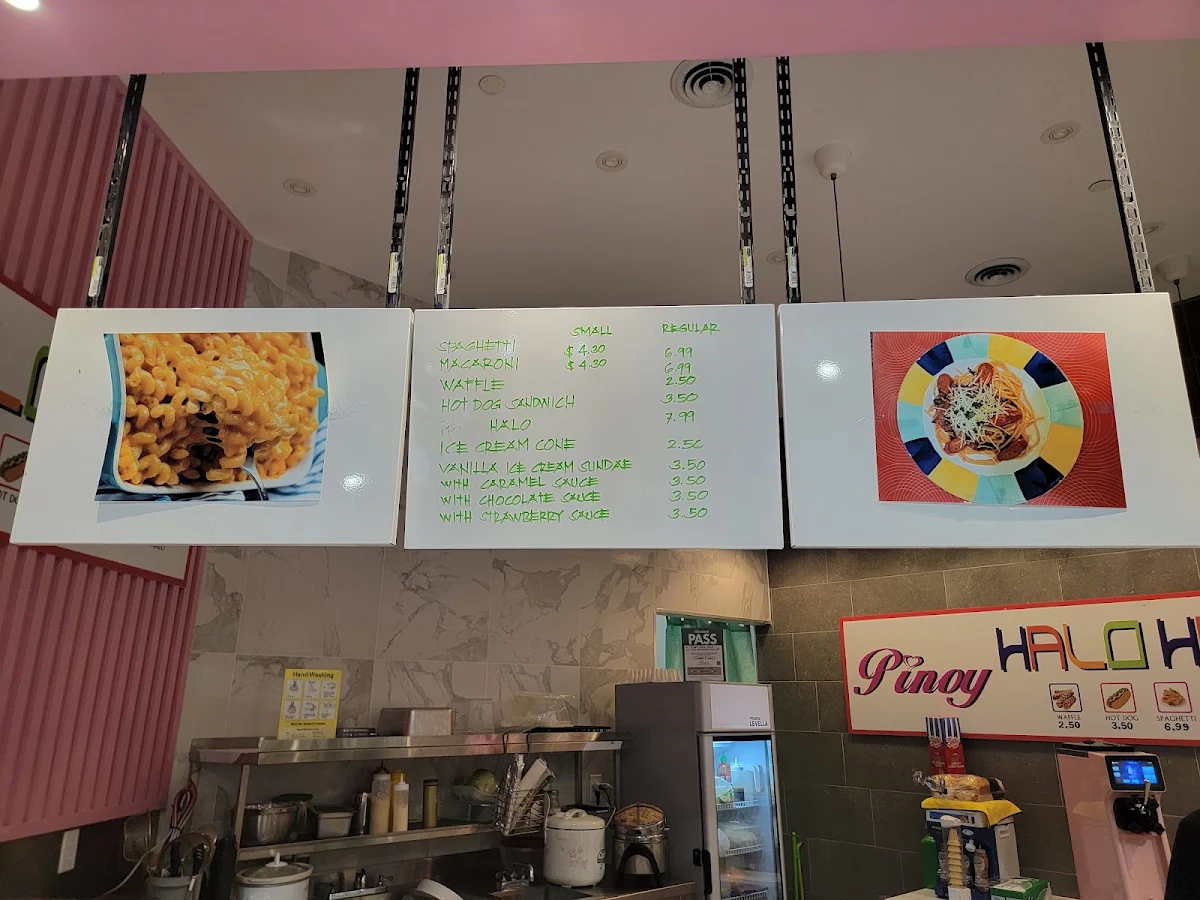Menu, Pinoy Halo Halo
