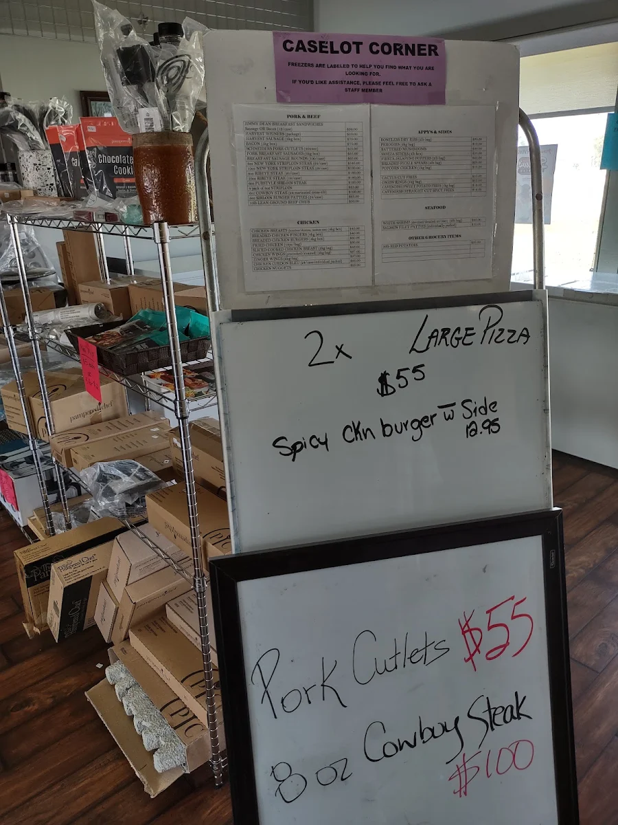 Menu, Prairie Lily Cafe