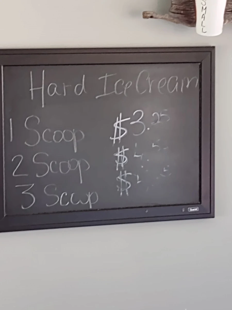 Menu, Prairie Lily Cafe