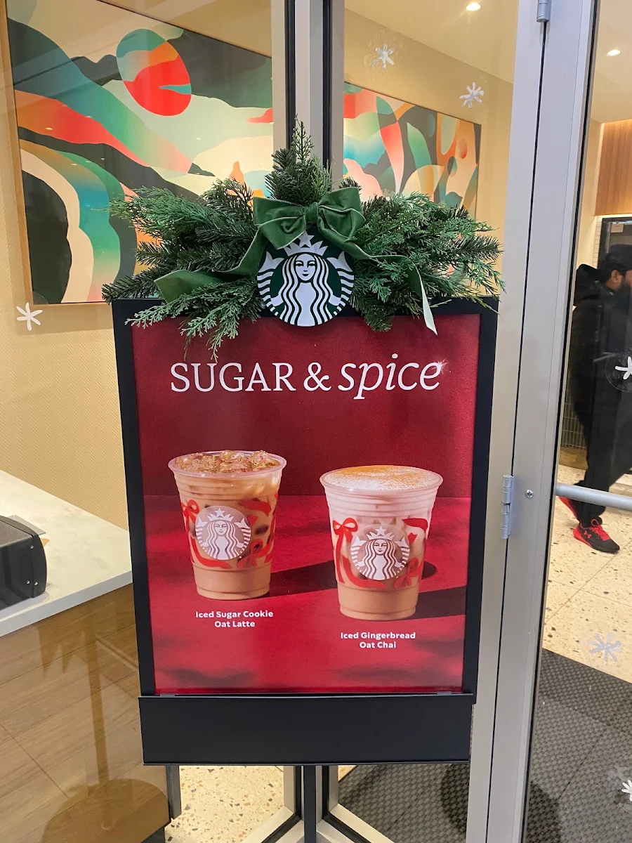 Menu, Starbucks Coffee Company