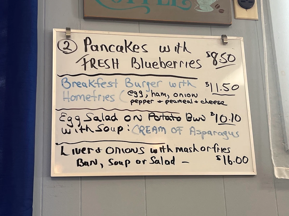 Menu, Harmony Pastry Shop & Cafe