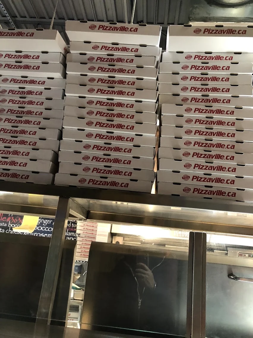 Menu, Pizzaville