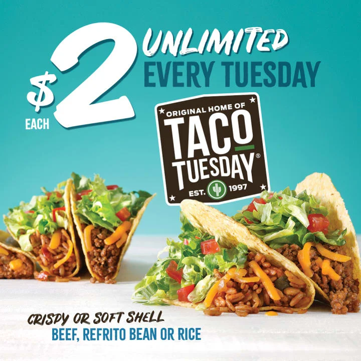Menu, TacoTime