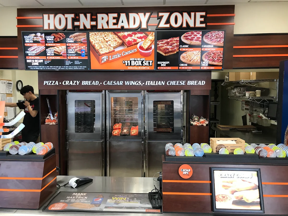 Menu, Little Caesars Pizza