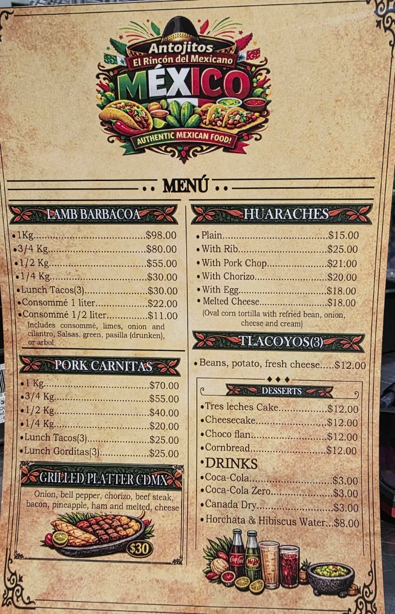Menu photo 1