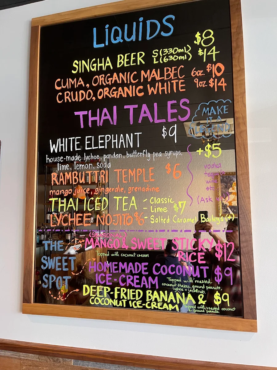 Menu, Soi ram