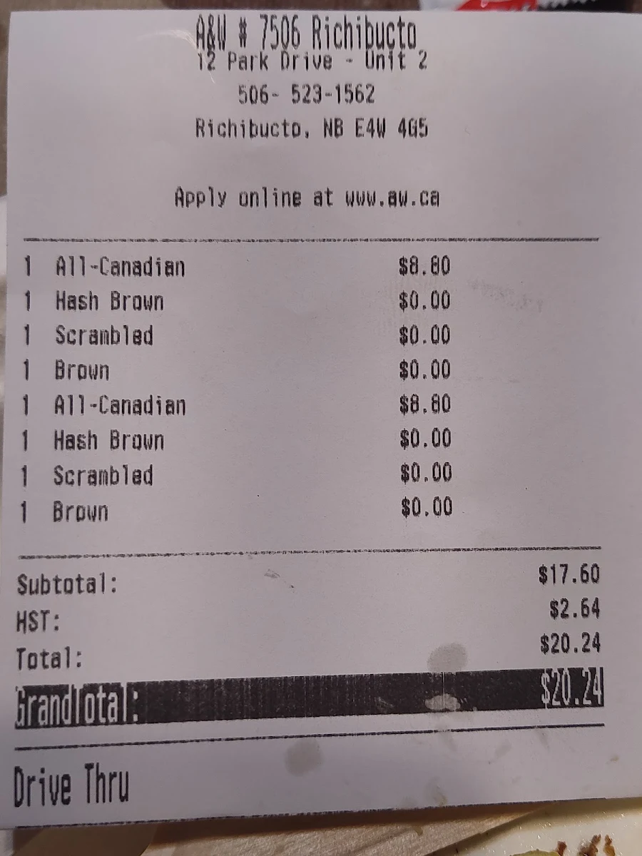 Menu photo 1