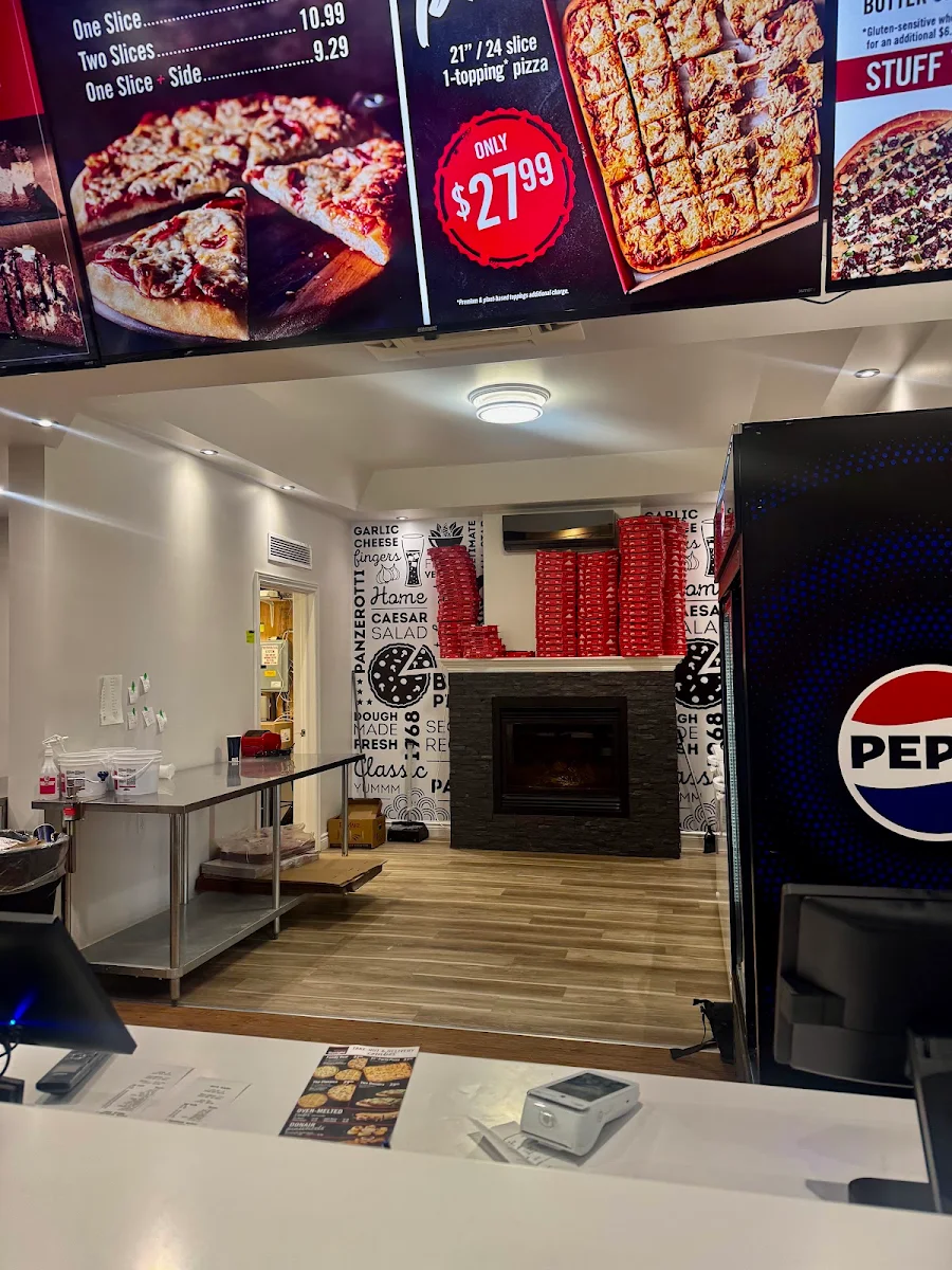 Menu, Pizza Delight