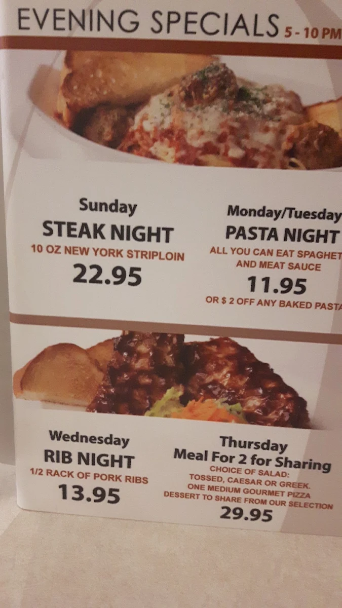 Menu, Royal Pizza Newcastle