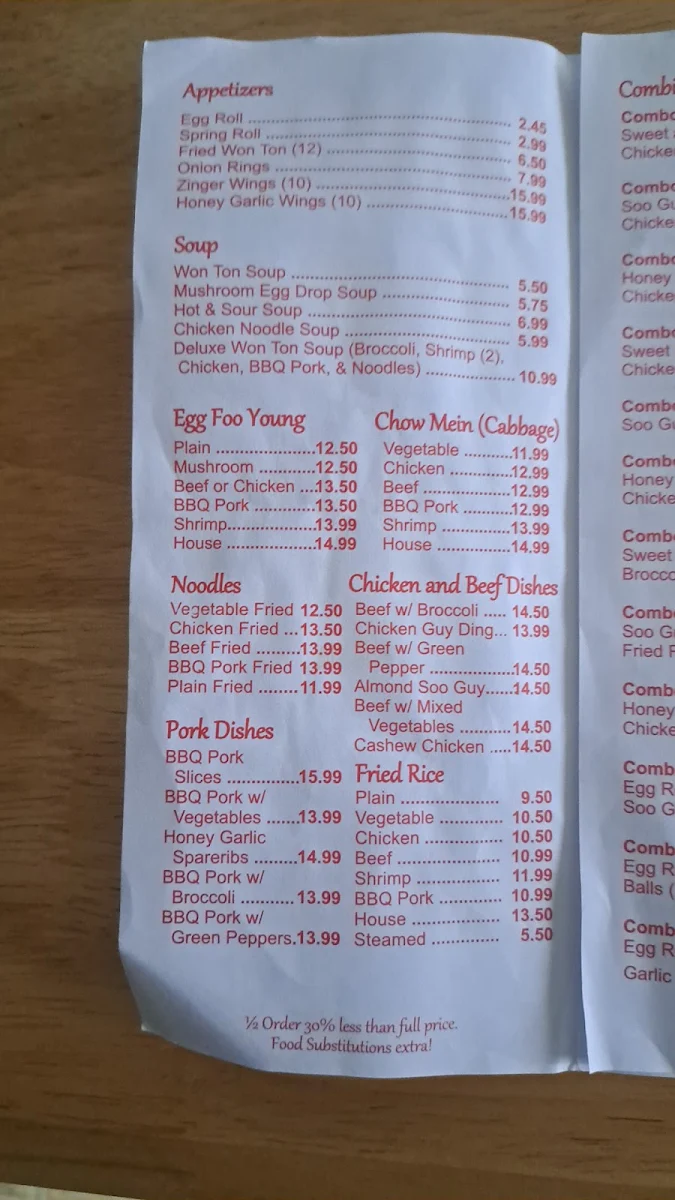 Menu photo 2