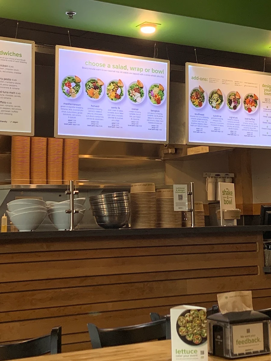 Menu, Chopped Leaf