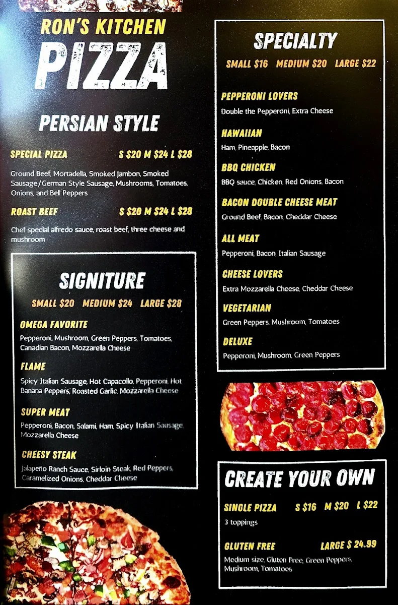 Menu photo 1