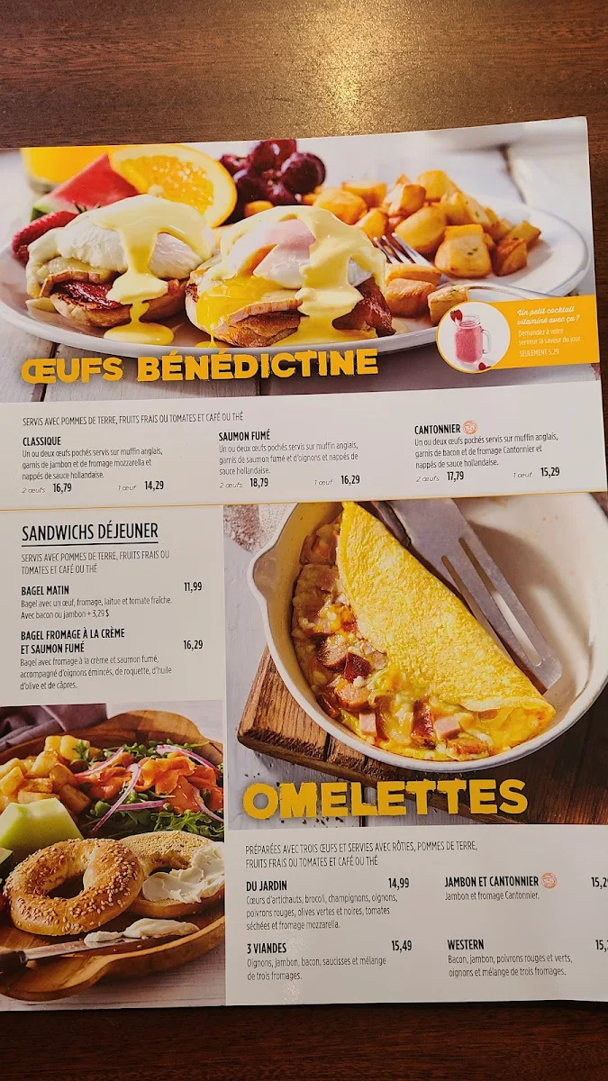 Menu, Toujours Mikes