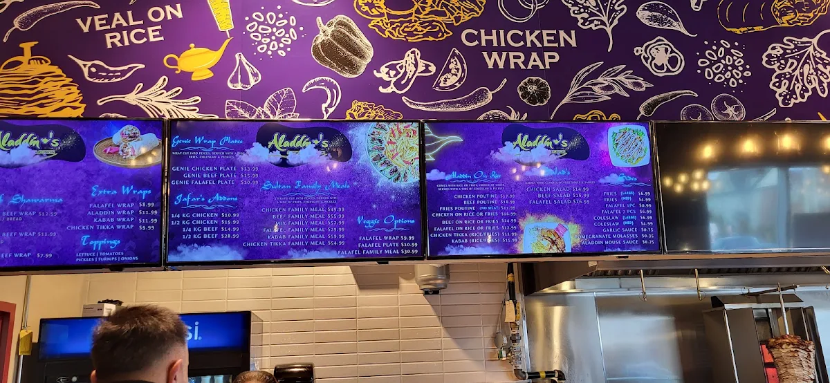 Menu, Samawat Shawarma Fusion