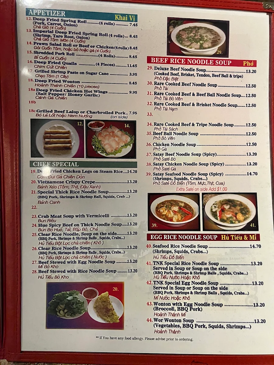 Menu photo 1