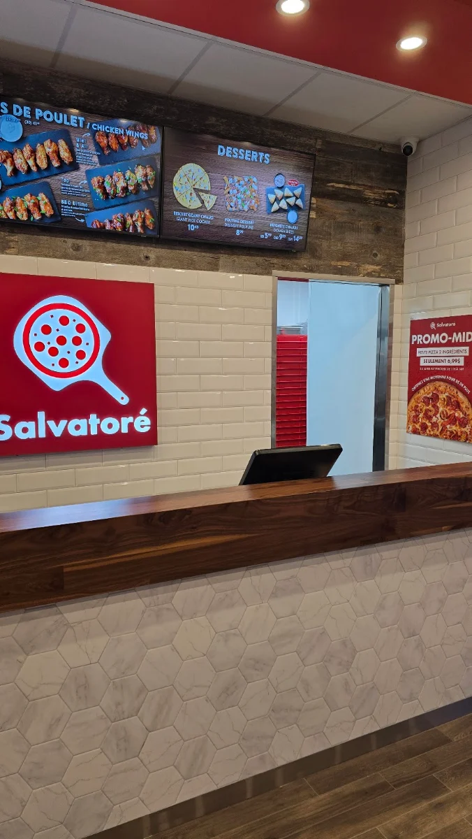 Menu, Pizza Salvatore
