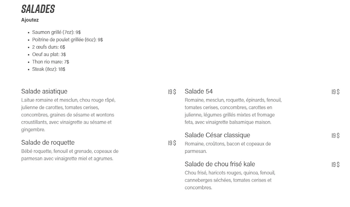 Menu photo 2