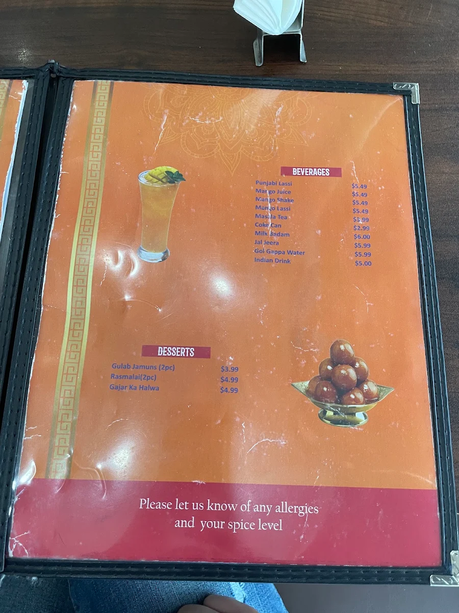 Menu, Punjabi Chulha Restaurant & Sweet Shop