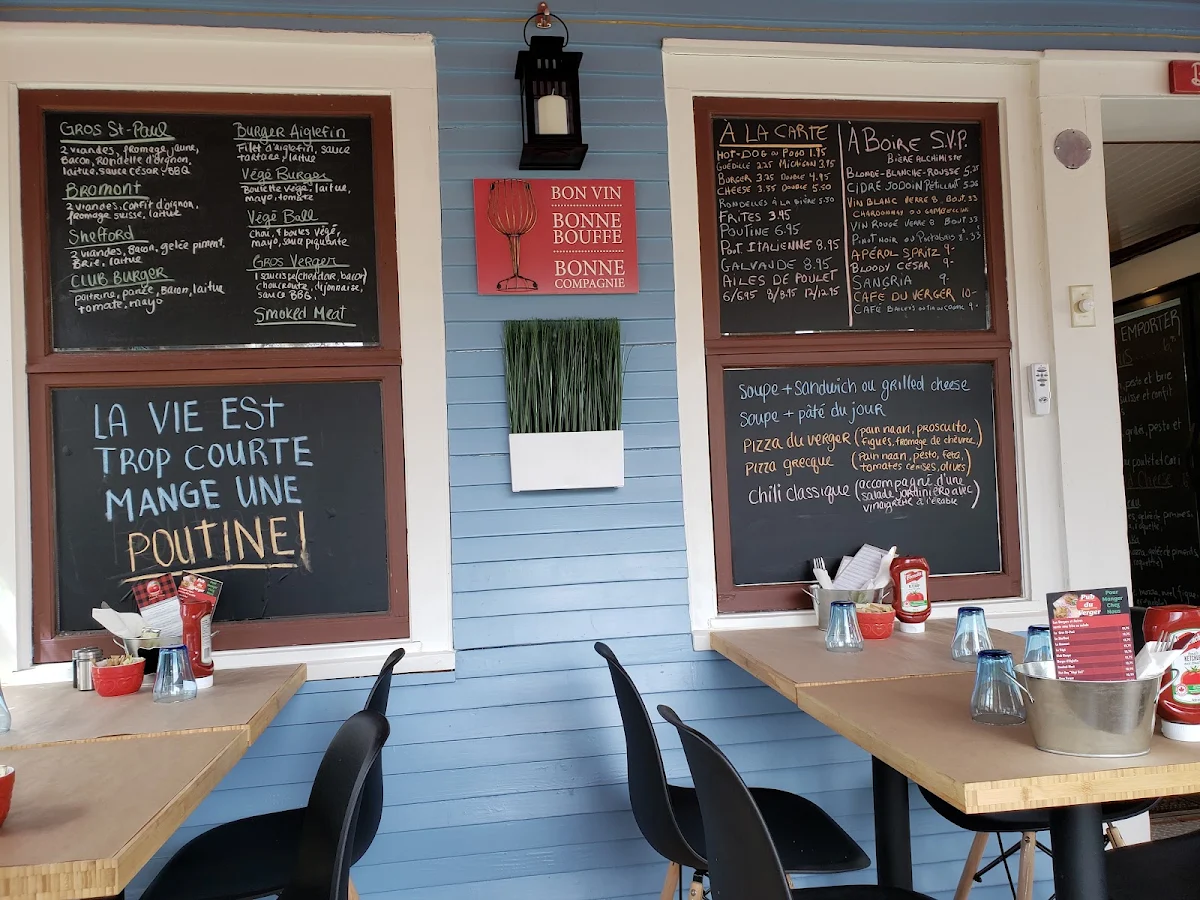 Menu, Garde-Manger par VJV (Verger Johanne & Vincent)