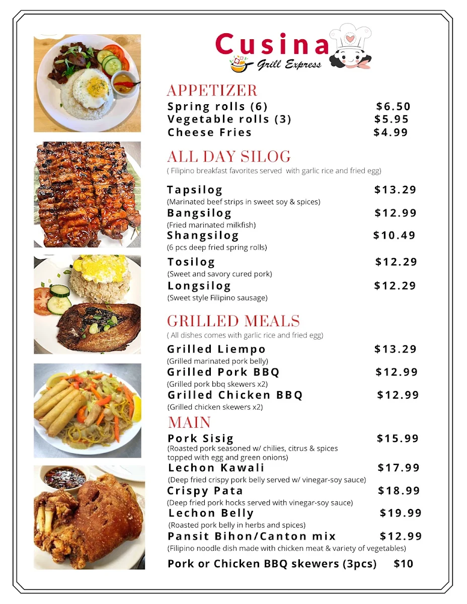 Menu photo 1