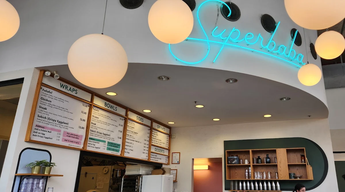 Menu, Superbaba (Victoria)