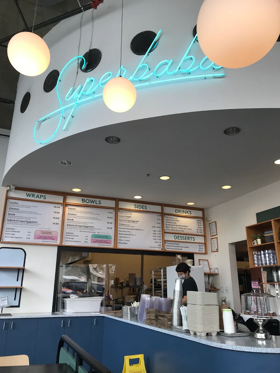 Menu, Superbaba (Victoria)