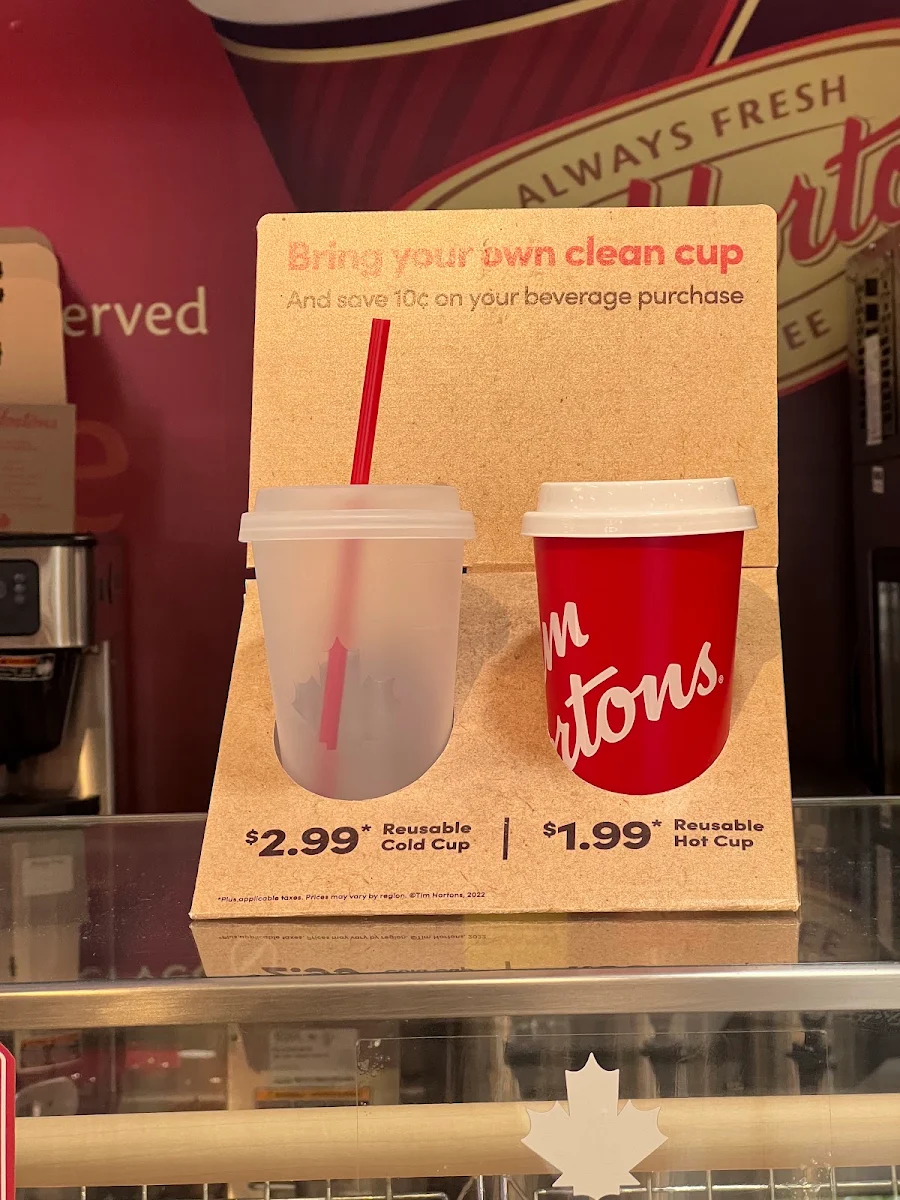Menu, Tim Hortons